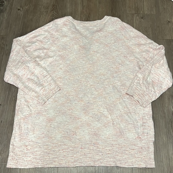 Loft 3/4 sleeve Pink Sweater - Picture 5 of 6